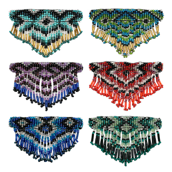 Beaded Fringe Hair Clip