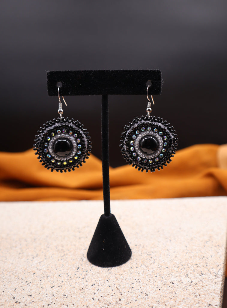 Black Cab Earrings by Caitlin Rogers